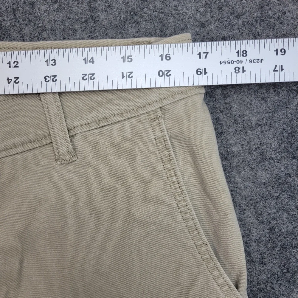 Levis XX Chino Pants Mens 33x30 Tan Stretch Flat Front‎ Standard Tapered Leg